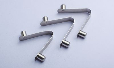 雙珠V型彈片 五金彈片定制