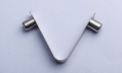 雙珠V型彈片 五金彈片定制